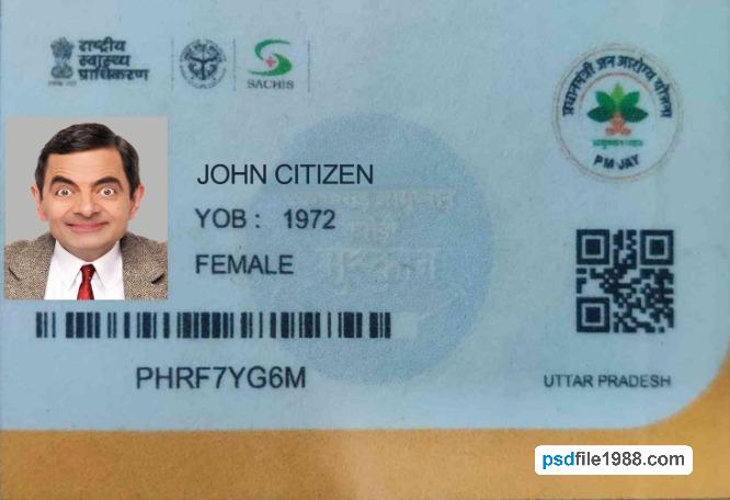 India Uttar Pradesh Medical Card